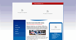 Desktop Screenshot of eagletours.com.au